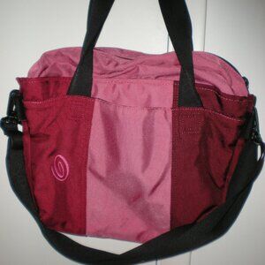 Timbuk2 Multi Pocket Zip Up Multi Colored Tote Bag Adjustable Strap